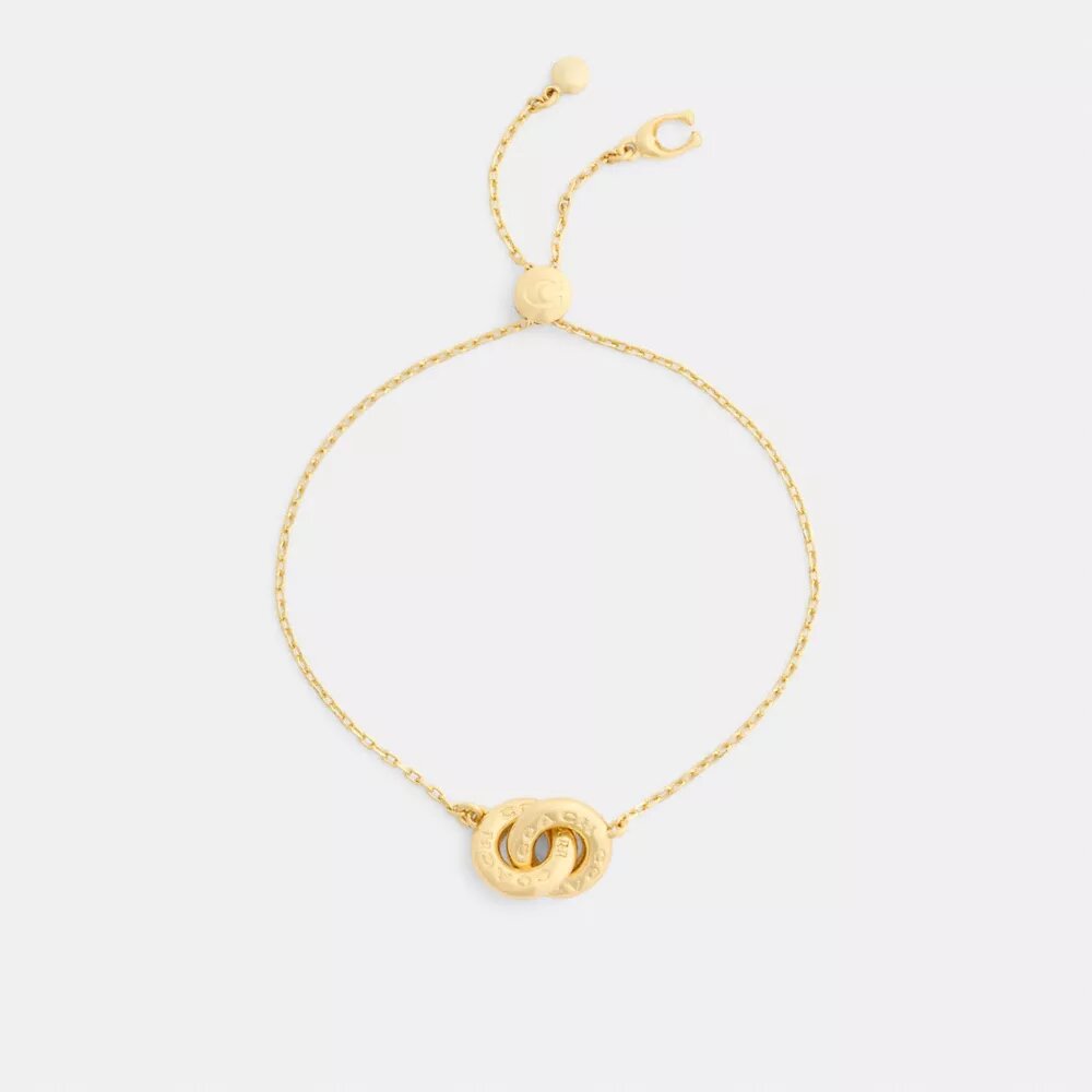 Interlock Slider Bracelet
