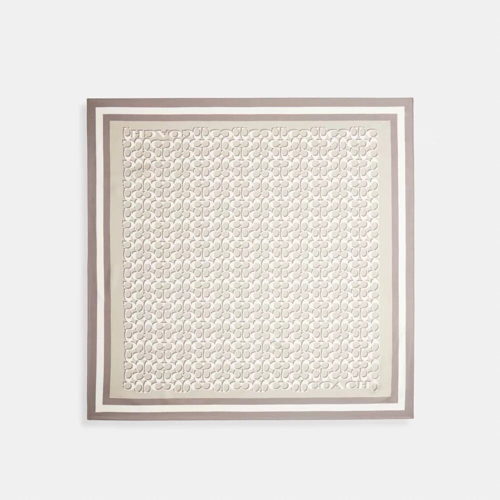 Signature Silk Square Scarf